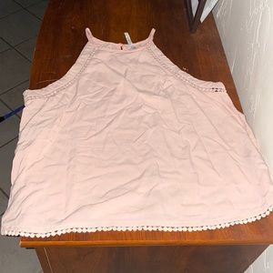 Cute light pink top